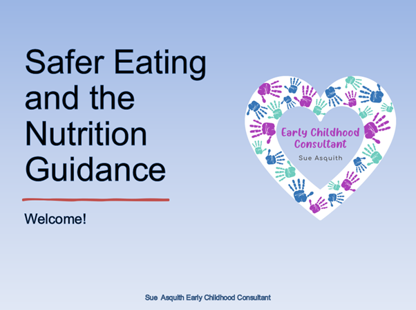 Safer Eating Nutrition Guidance