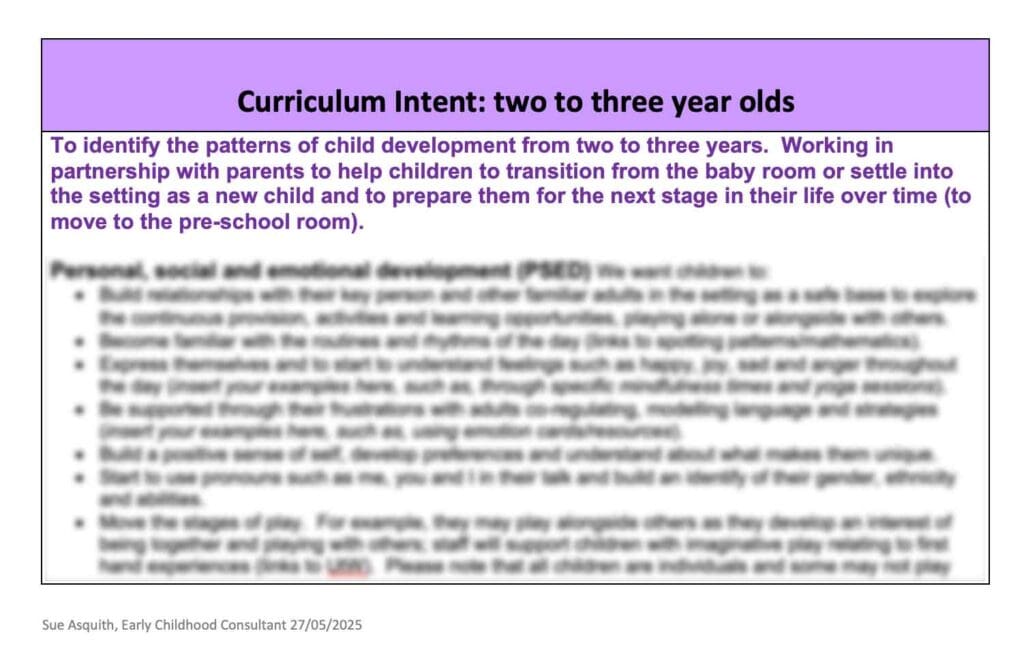curriculum intent 2-3