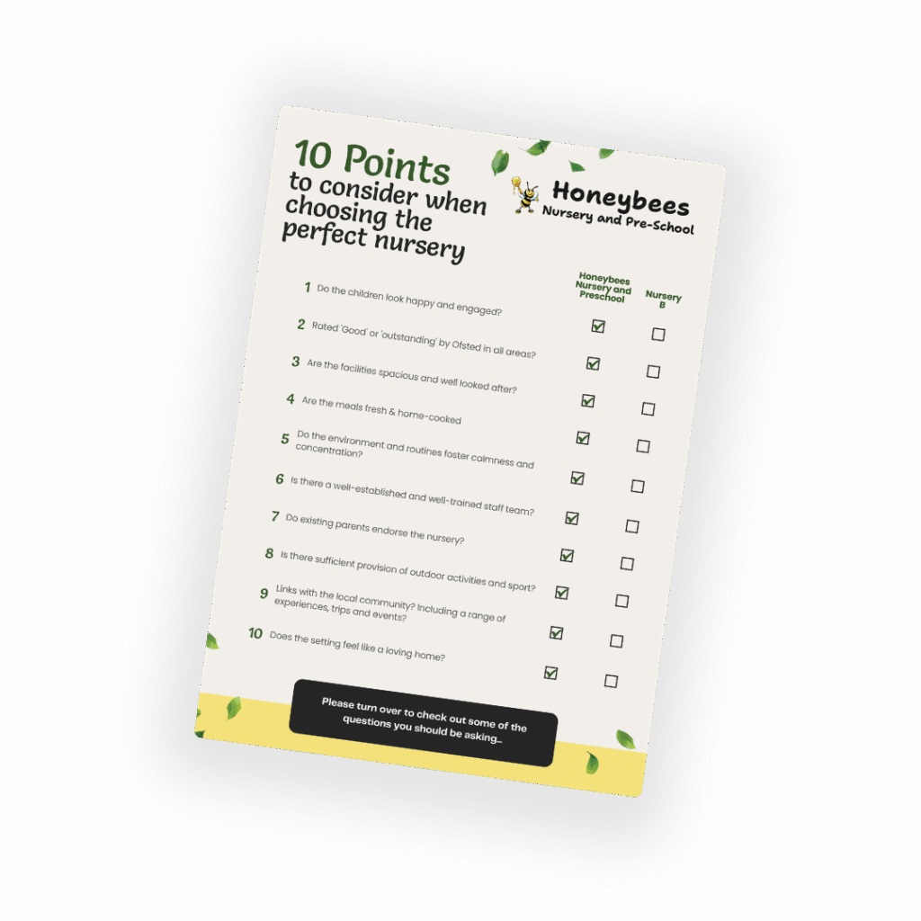 Choosing the perfect nursery checklist