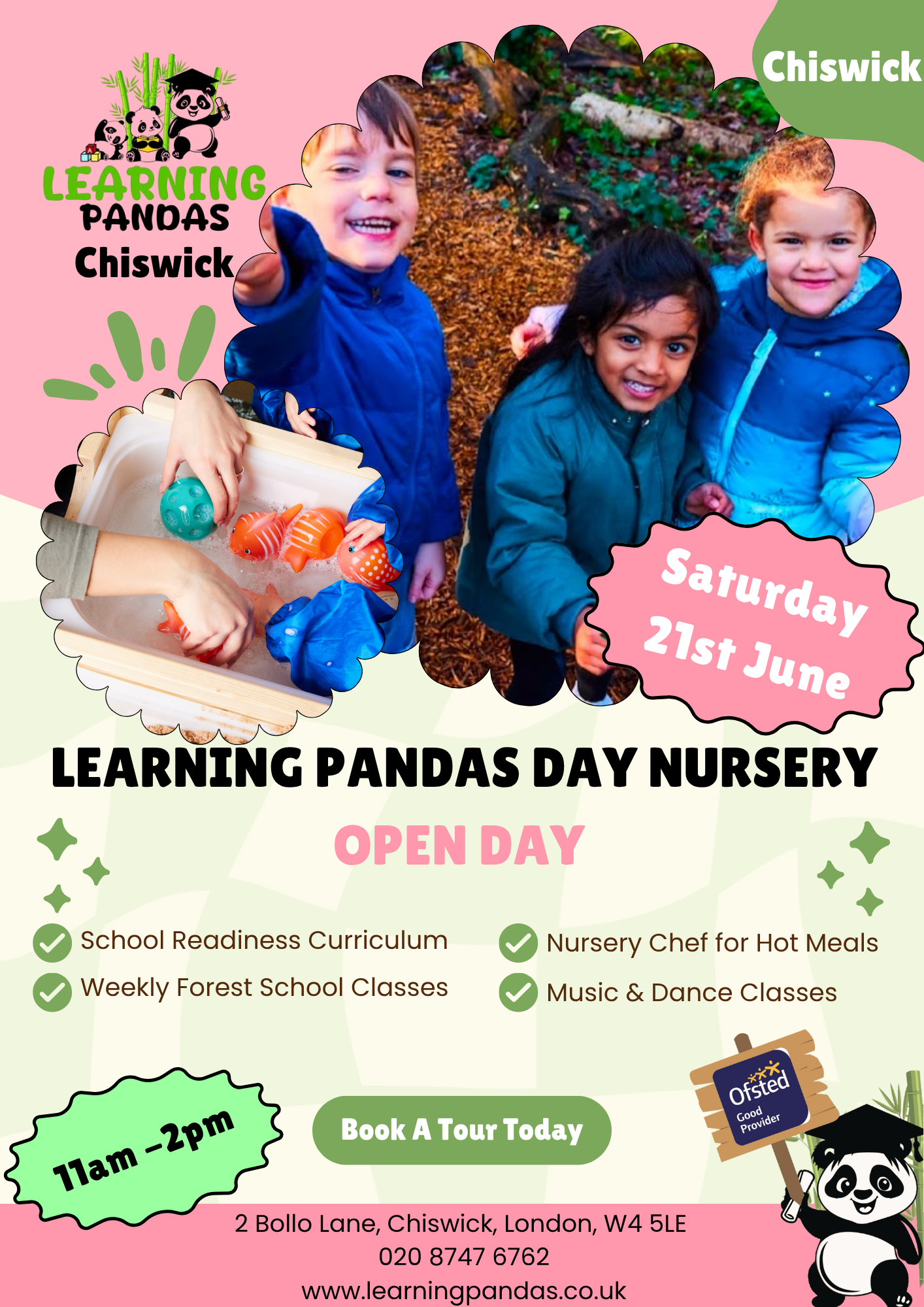 Learning Pandas Day Nursery Open Day
