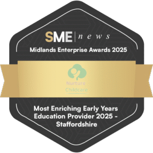 AIM Jun25039 Nurture Childcare Ltd_Midlands Enterprise Awards 2025 Winners Badge