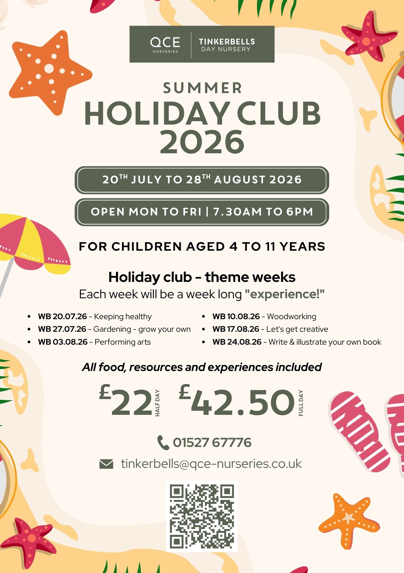 Summer Holiday Club 2026 - [1136] QCE Tinkerbells