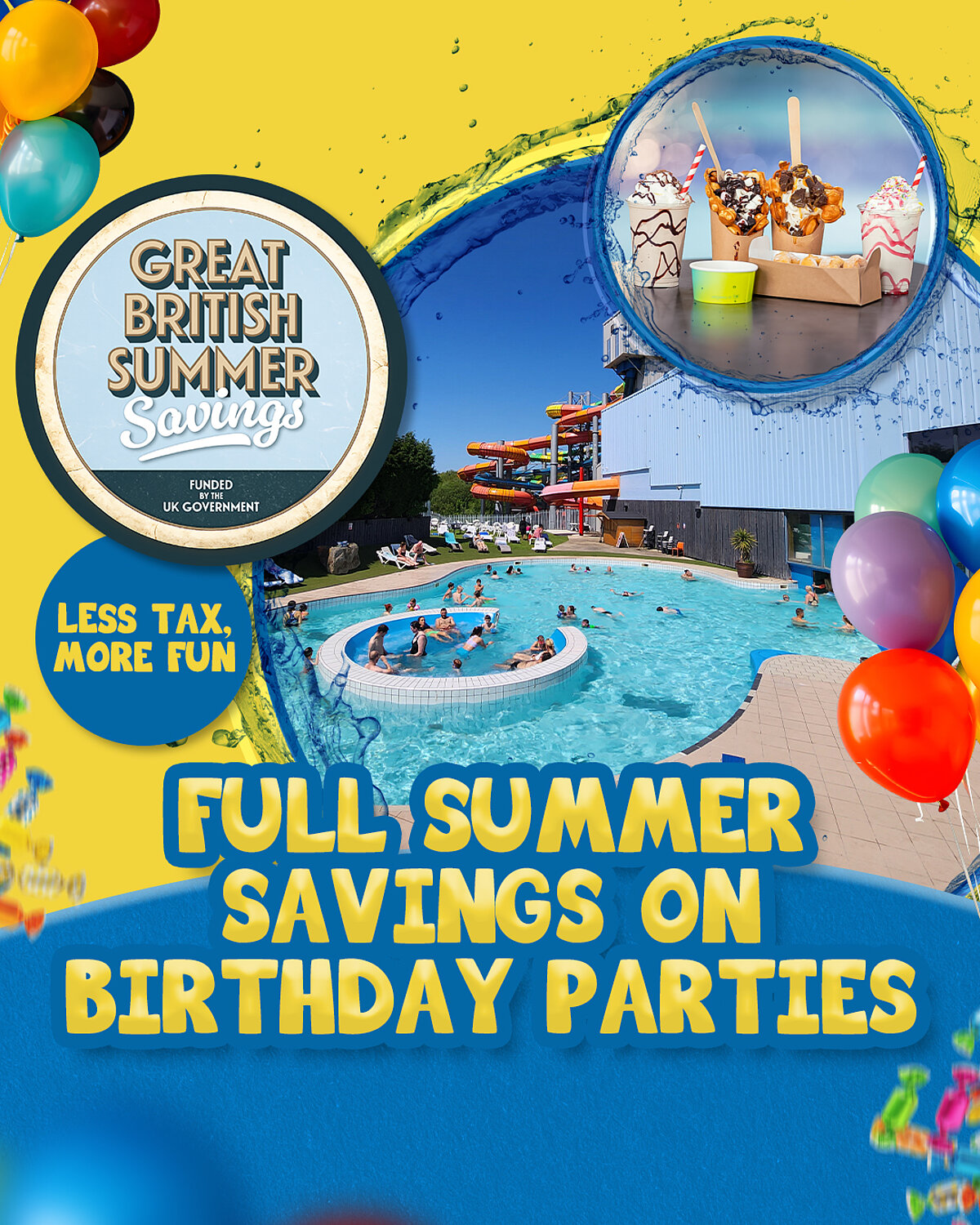 Summer Savings On Parties